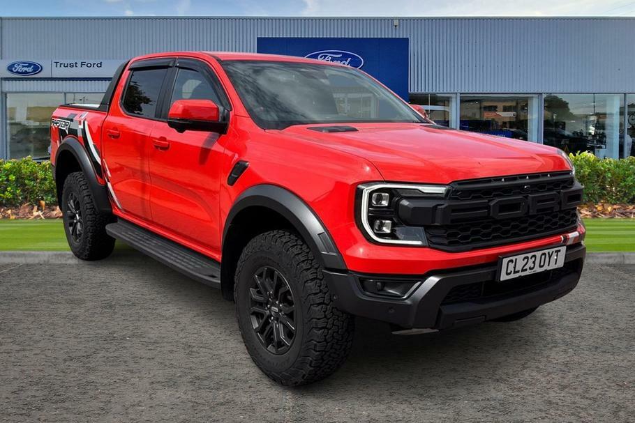 Ford Ranger Raptor Orange