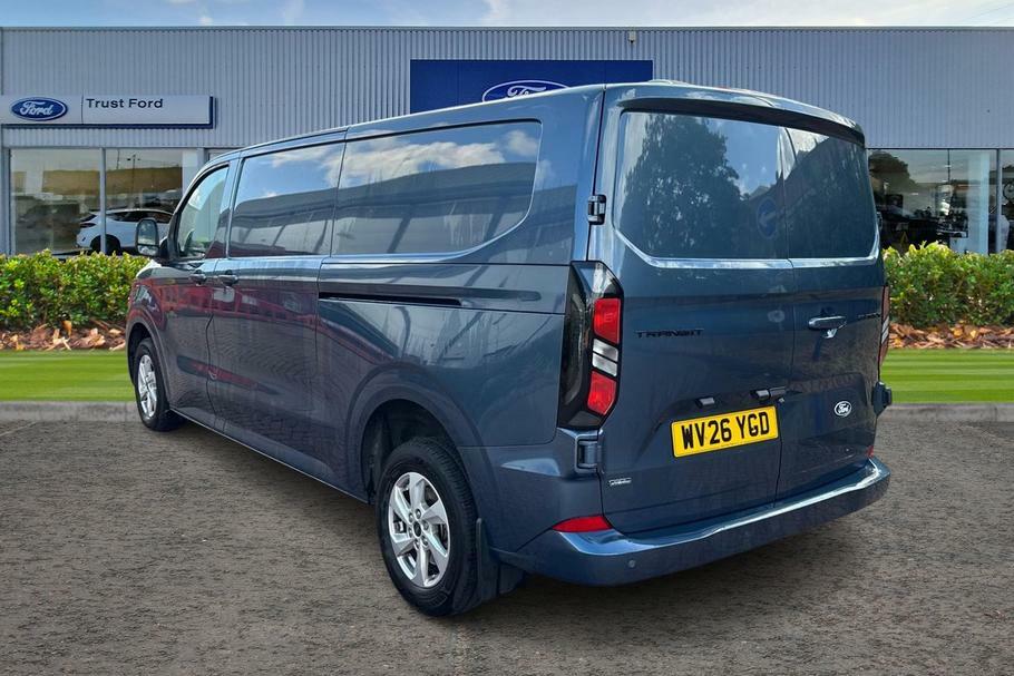 Ford Transit Custom 320 Limited L2 Lwb Fwd 2.5 Phev 232Ps Low Roo WV26YGD Blue #2