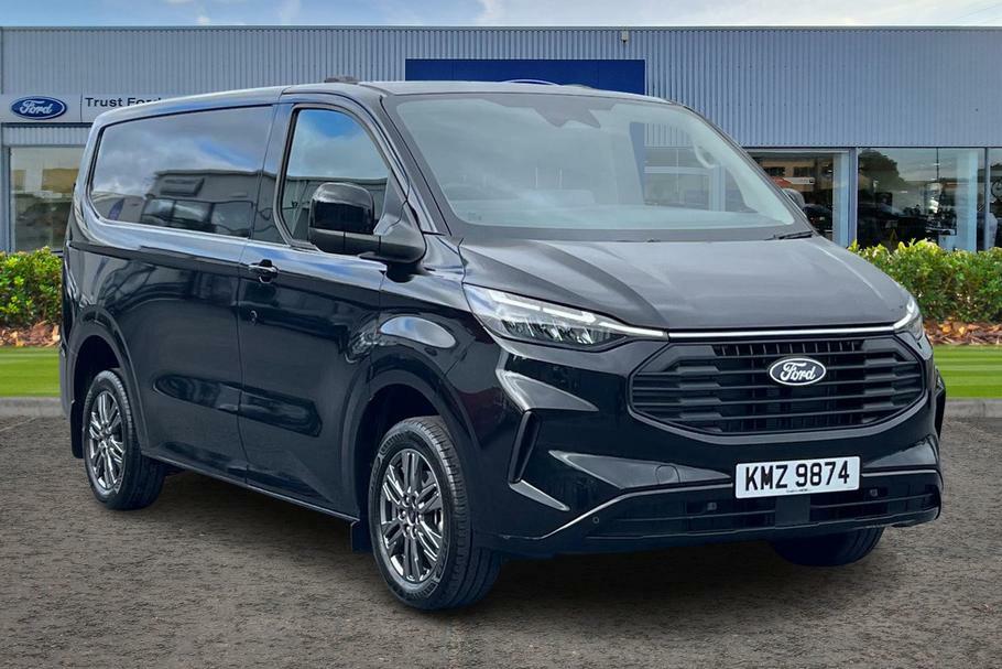 Ford Transit Custom 280 Limited L1 Swb Fwd 2.0 Ecoblue 136Ps Low Roof Black