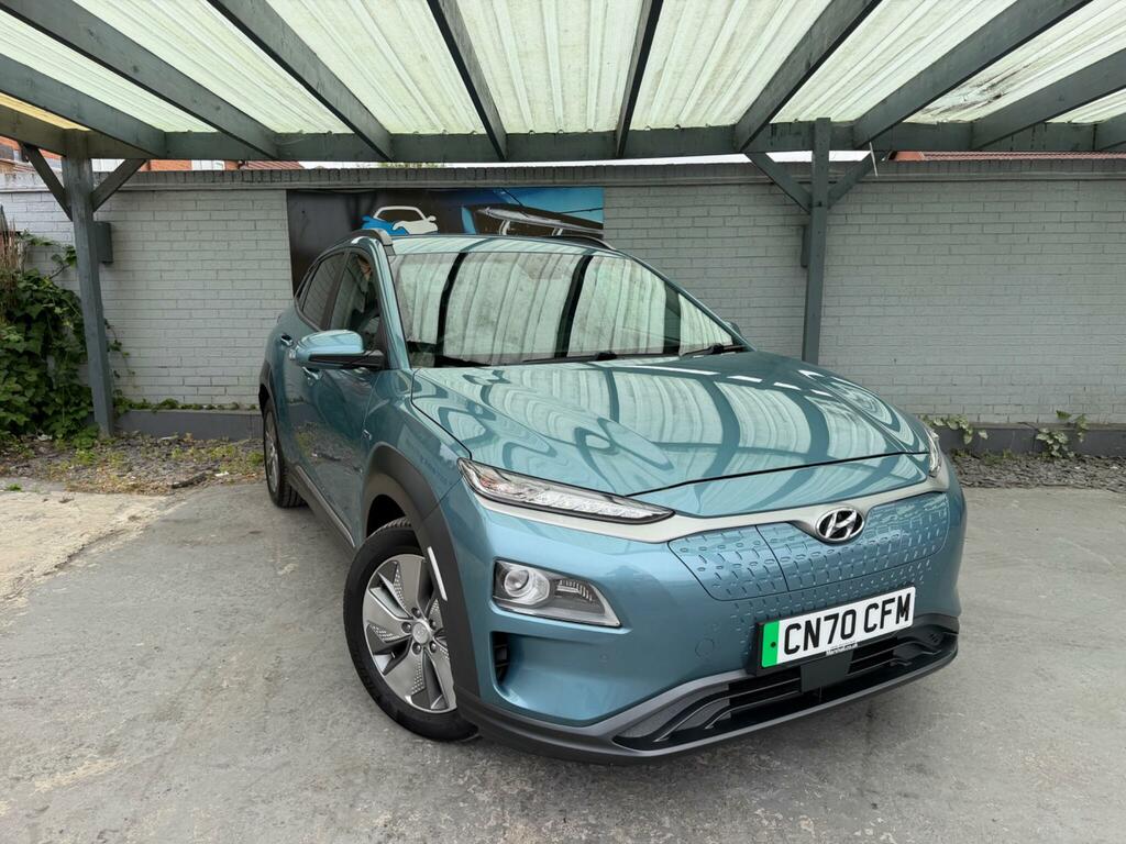 Hyundai Kona Premium Se Blue #4