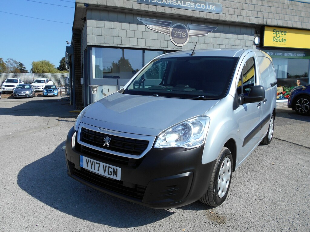 Peugeot Partner Panel Van 1.6 Bluehdi 854 Professional 201717 Silver