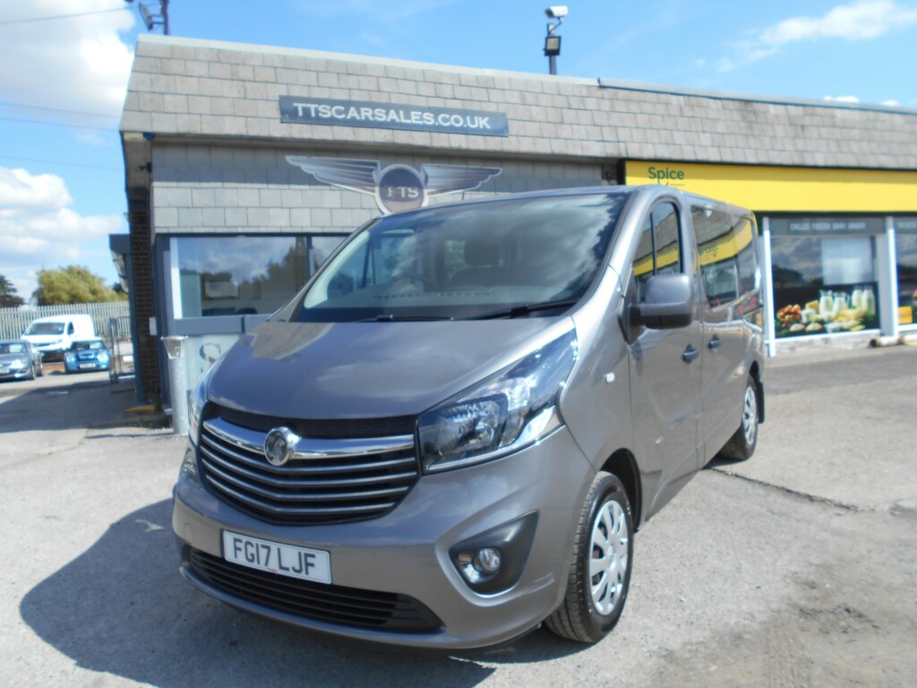 Vauxhall Vivaro Combi Van 1.6 Cdti 2900 Biturbo Sportive 6 Seats Grey