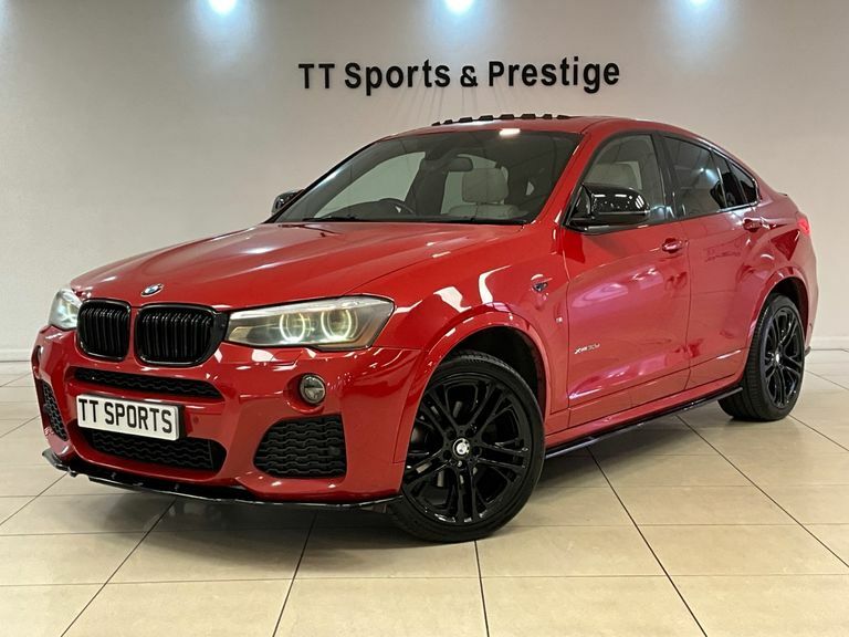 BMW X4 Xdrive30d M Sport Step 20 Alloys, Panor Red