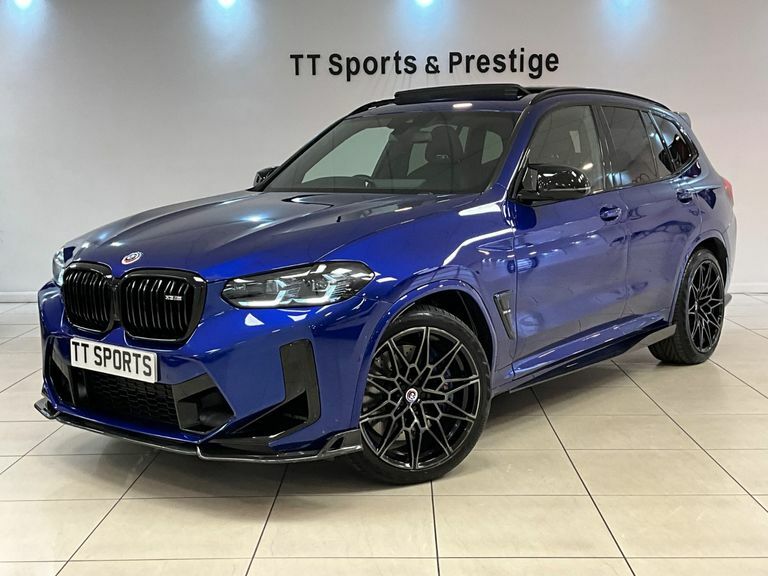 BMW X3 M Xdrive X3 M Competition Step 21Alloys, Blue