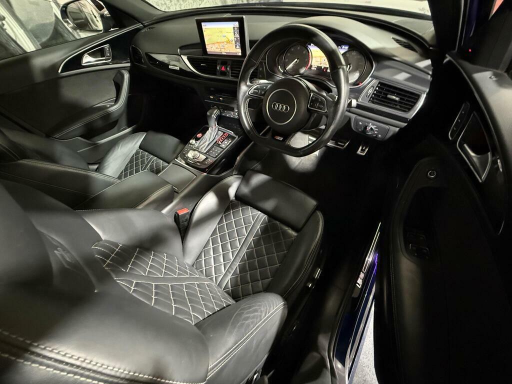 Audi S6 Avant 4.0 Tfsi V8 Black Edition S Tronic Quattro Euro 6 Blue #12
