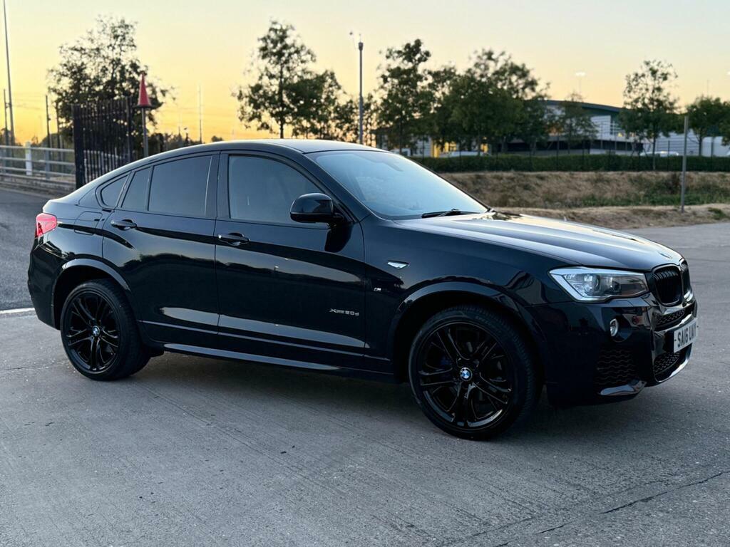 BMW X4 2.0 20D M Sport Xdrive Euro 6 S S Black
