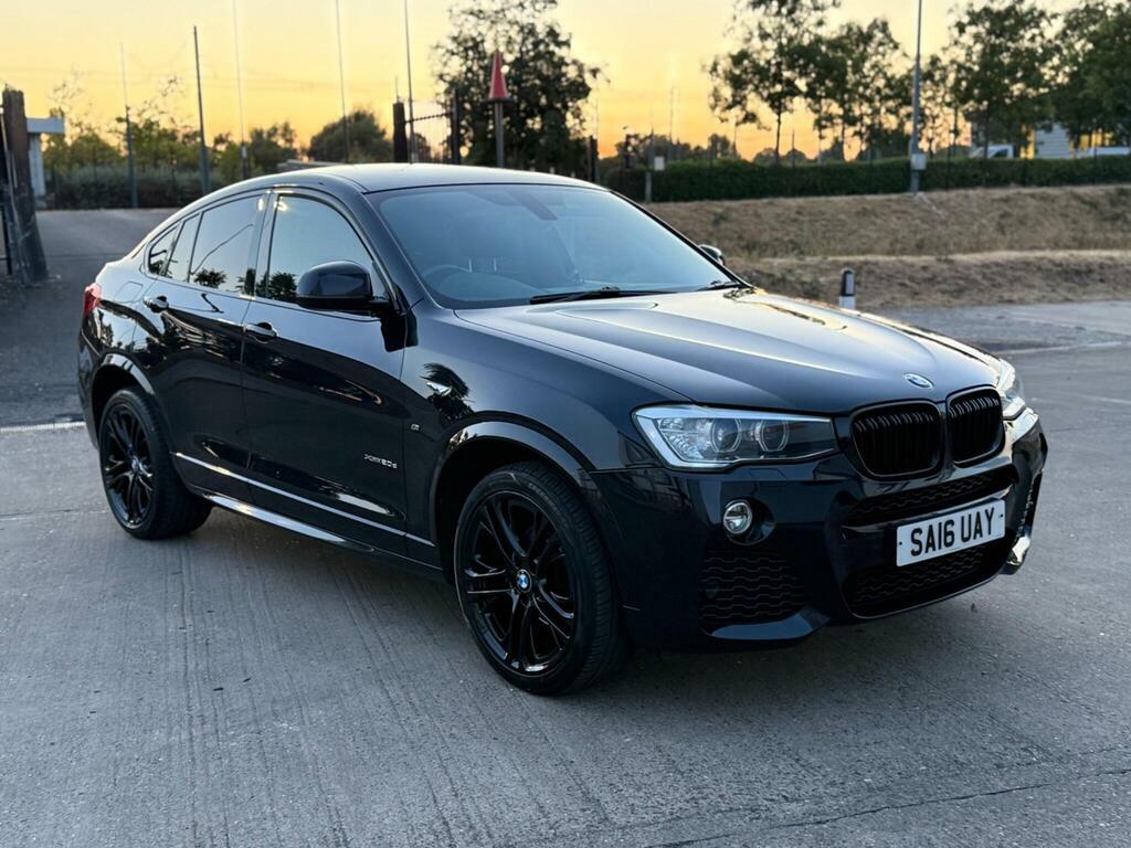 BMW X4 2.0 20D M Sport Xdrive Euro 6 S S Black #4