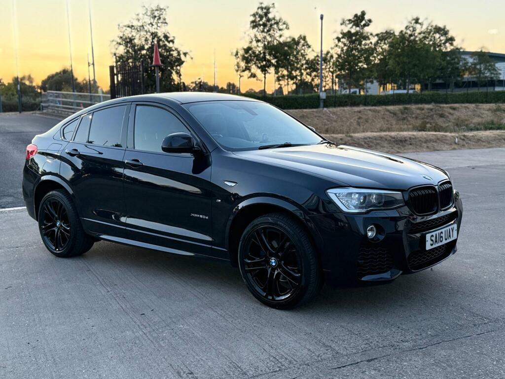 BMW X4 2.0 20D M Sport Xdrive Euro 6 S S Black #3