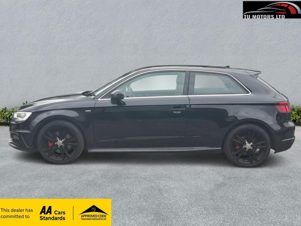 Audi A3 Hatchback 1.8 Tfsi S Line S Tronic Euro 6 Ss Black #5