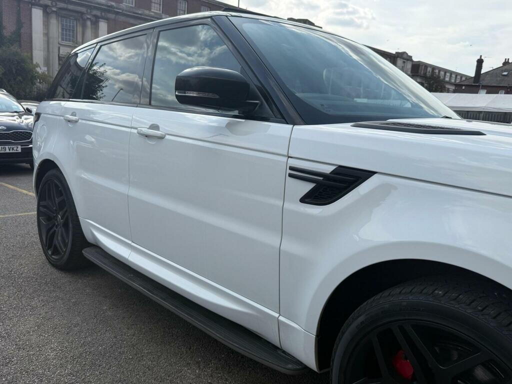 Land Rover Range Rover Sport Suv 3.0 Sd V6 Hse Dynamic 4Wd Euro 6 Ss KW66KGF White #5