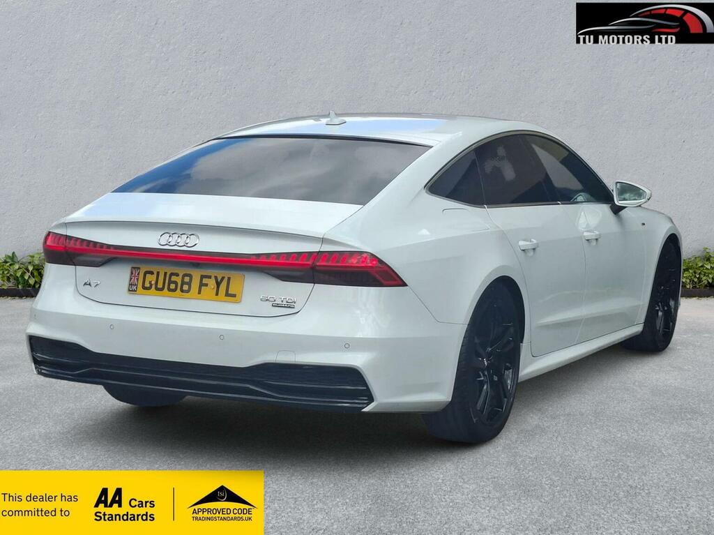 Audi A7 3.0 Tdi V6 50 S Line Sportback Tiptronic Quattro E White #6