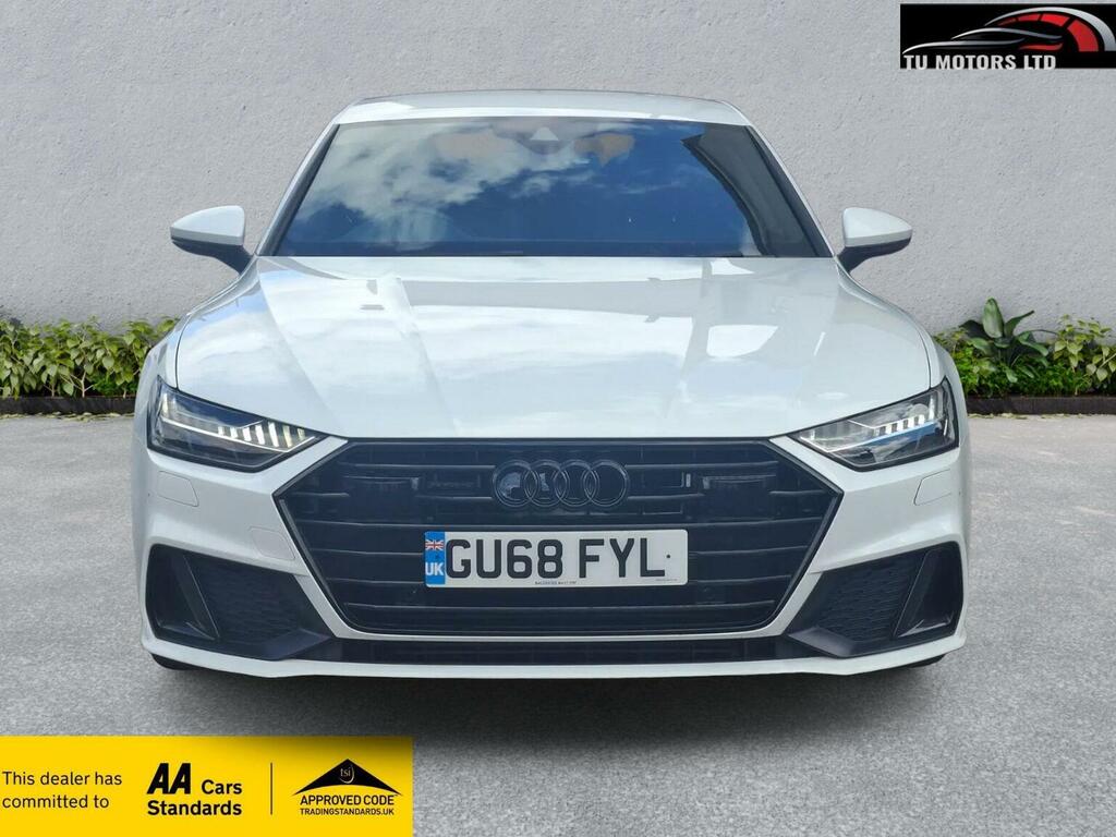 Audi A7 3.0 Tdi V6 50 S Line Sportback Tiptronic Quattro E White #2