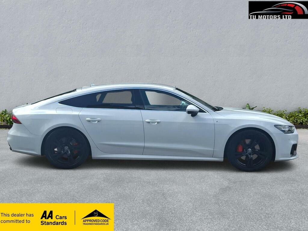Audi A7 3.0 Tdi V6 50 S Line Sportback Tiptronic Quattro E White #4