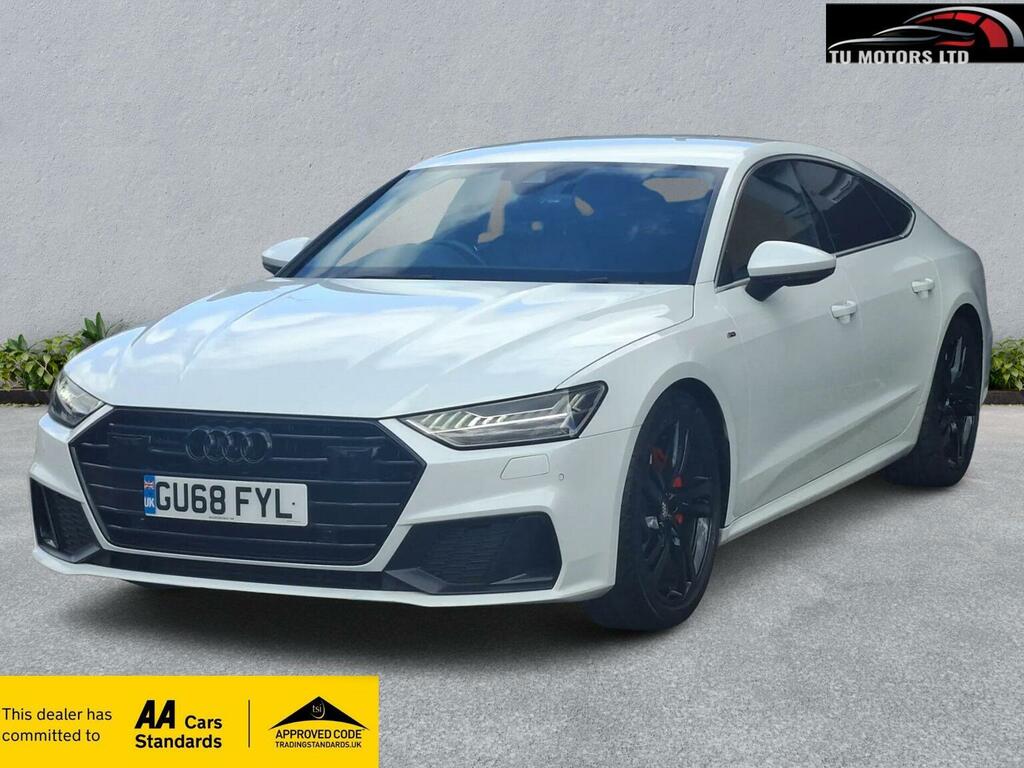 Audi A7 3.0 Tdi V6 50 S Line Sportback Tiptronic Quattro E White #3