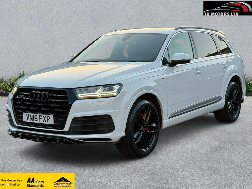 Audi Q7 3.0 Tdi V6 S Line Tiptronic Quattro Euro 6 Ss 5 White #4