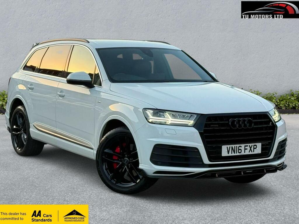 Audi Q7 3.0 Tdi V6 S Line Tiptronic Quattro Euro 6 Ss 5 White