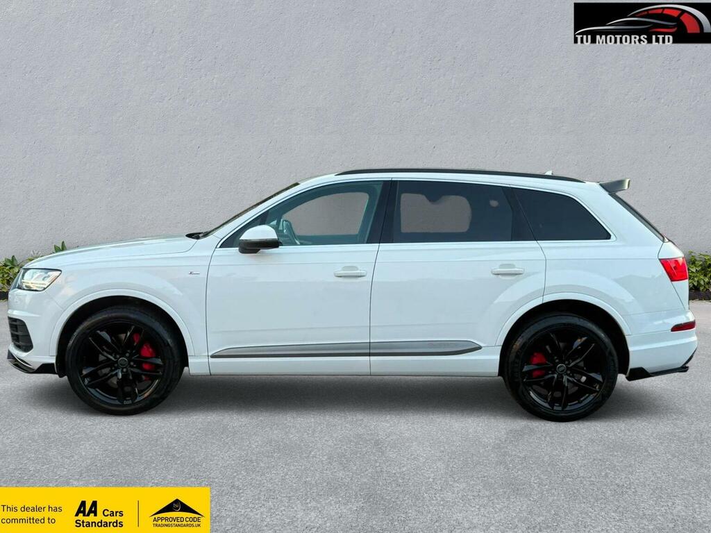 Audi Q7 3.0 Tdi V6 S Line Tiptronic Quattro Euro 6 Ss 5 White #6