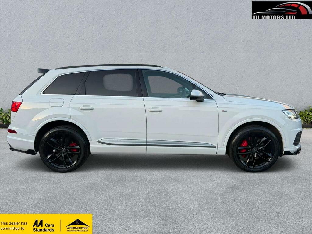 Audi Q7 3.0 Tdi V6 S Line Tiptronic Quattro Euro 6 Ss 5 White #5