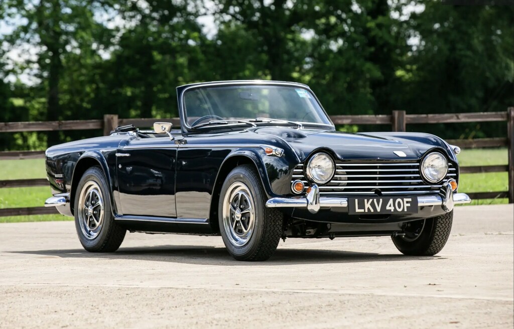 Triumph TR5 2.5 Pi LKV40F Blue