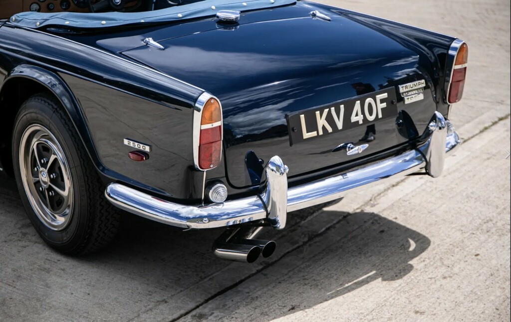 Triumph TR5 2.5 Pi LKV40F Blue #6