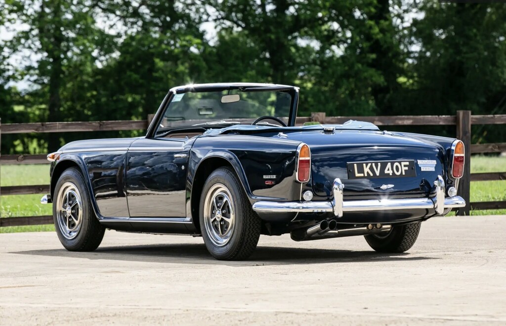 Triumph TR5 2.5 Pi LKV40F Blue #3