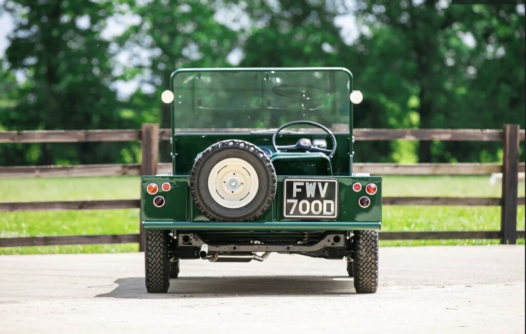 Morris MINI Moke FWV700D Green #4