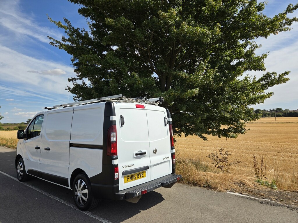 Vauxhall Vivaro Panel Van 1.6 Cdti 2900 Ecoflex 2016 White #4