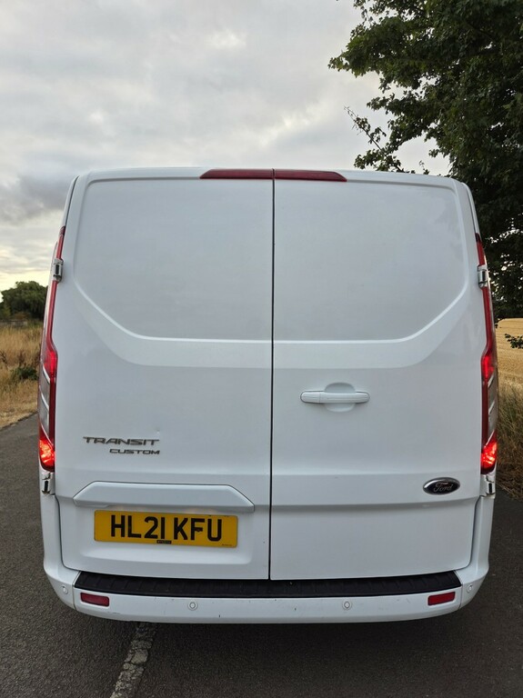 Ford Transit Custom 2.0 Transit Custom Limited Van 300 L2 2.0L Ecoblue White #4