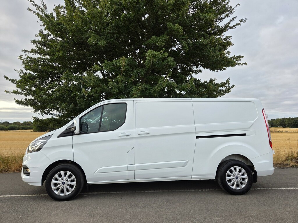 Ford Transit Custom 2.0 Transit Custom Limited Van 300 L2 2.0L Ecoblue White #2