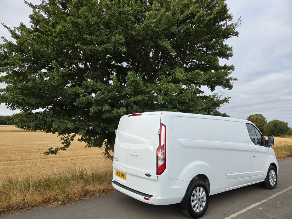 Ford Transit Custom 2.0 Transit Custom Limited Van 300 L2 2.0L Ecoblue White #5