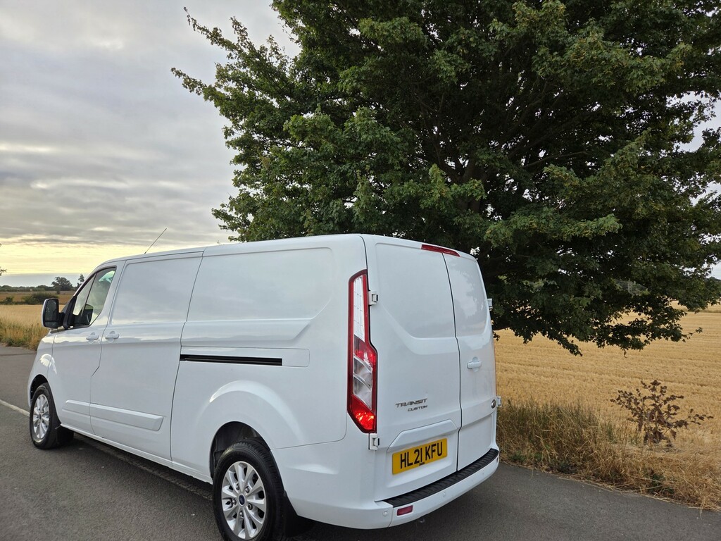 Ford Transit Custom 2.0 Transit Custom Limited Van 300 L2 2.0L Ecoblue White #3