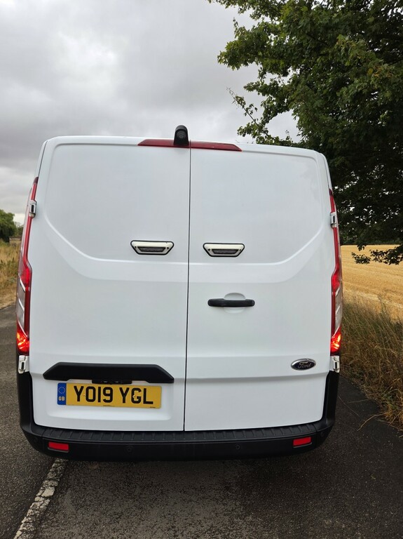 Ford Transit Custom Panel Van 2.0 320 Ecoblue 2019 YO19YGL White #4