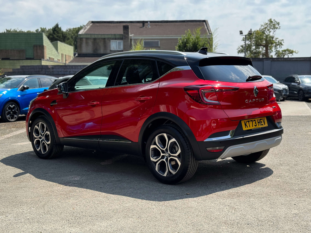 Renault Captur 1.6L E-tech Hybrid Techno Red #5