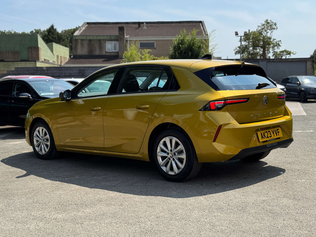Vauxhall Astra 1.2L Turbo Design Yellow #5