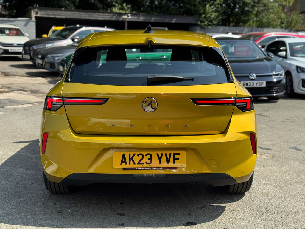 Vauxhall Astra 1.2L Turbo Design Yellow #6