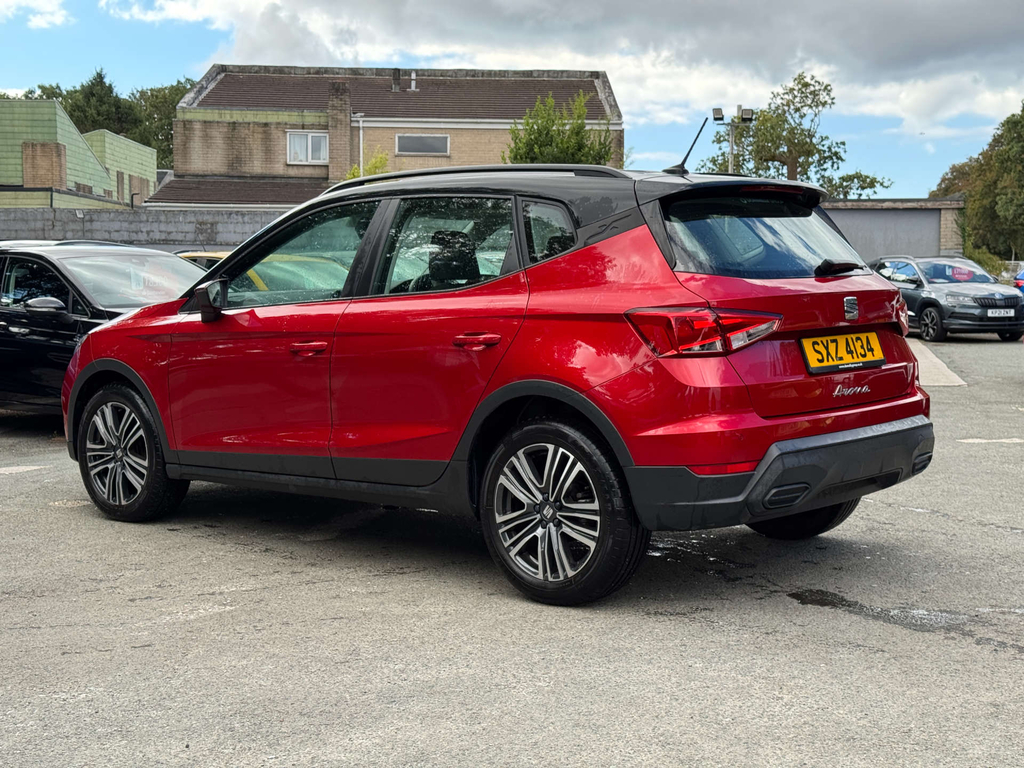 Seat Arona 1.0L Se Technology Dsg Red #4