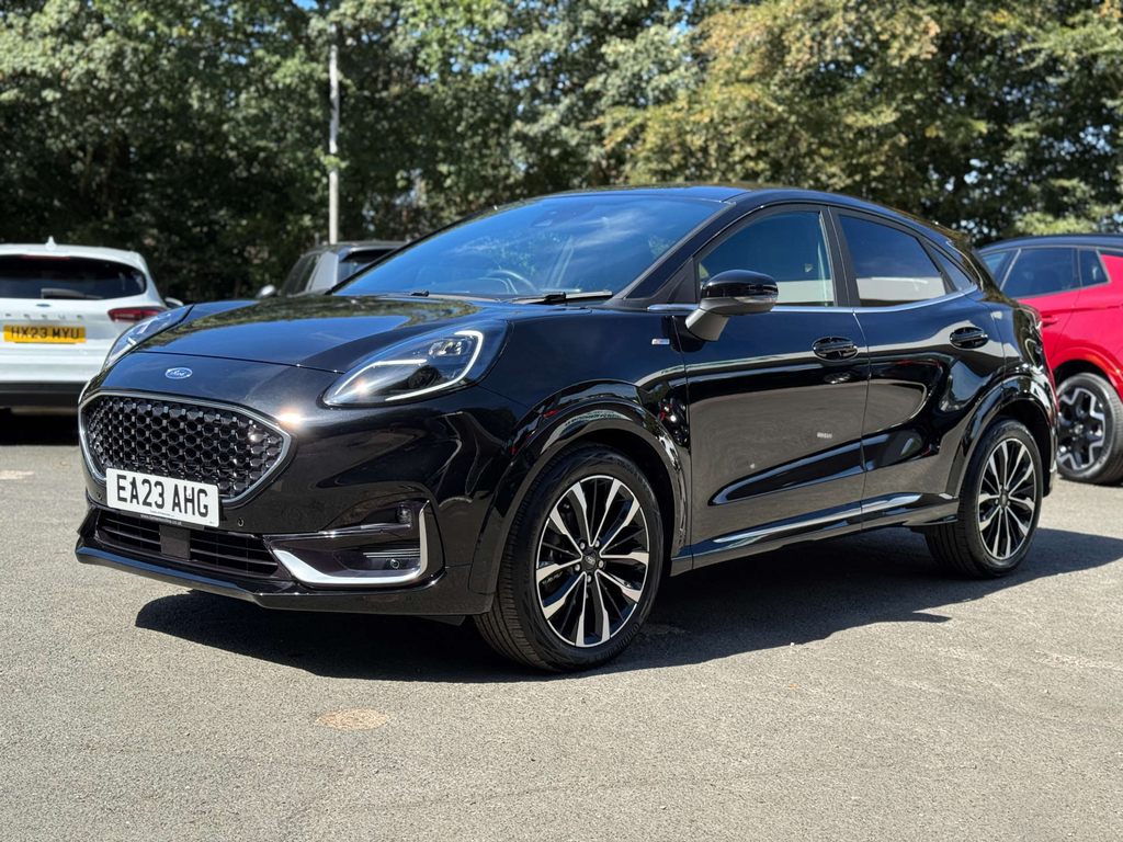 Ford Puma 1.0L Ecoboost Mhev St-line Vignale Dct Black #3