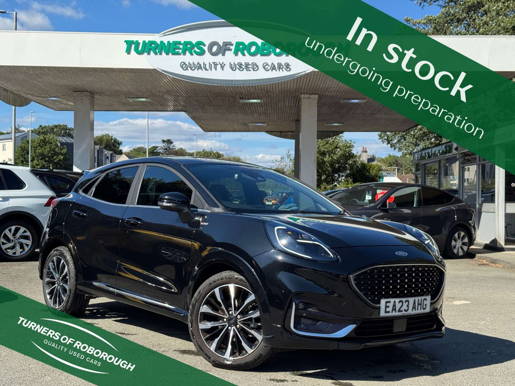 Ford Puma 1.0L Ecoboost Mhev St-line Vignale Dct Black