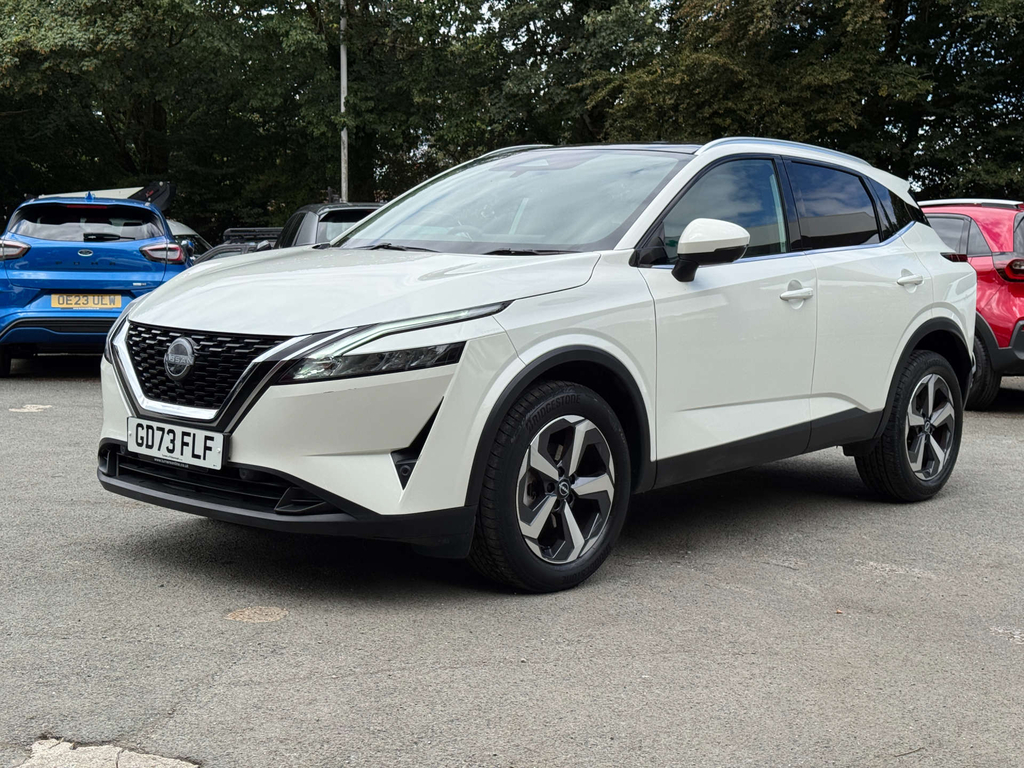 Nissan Qashqai 1.3L Mhev N-connecta White #3