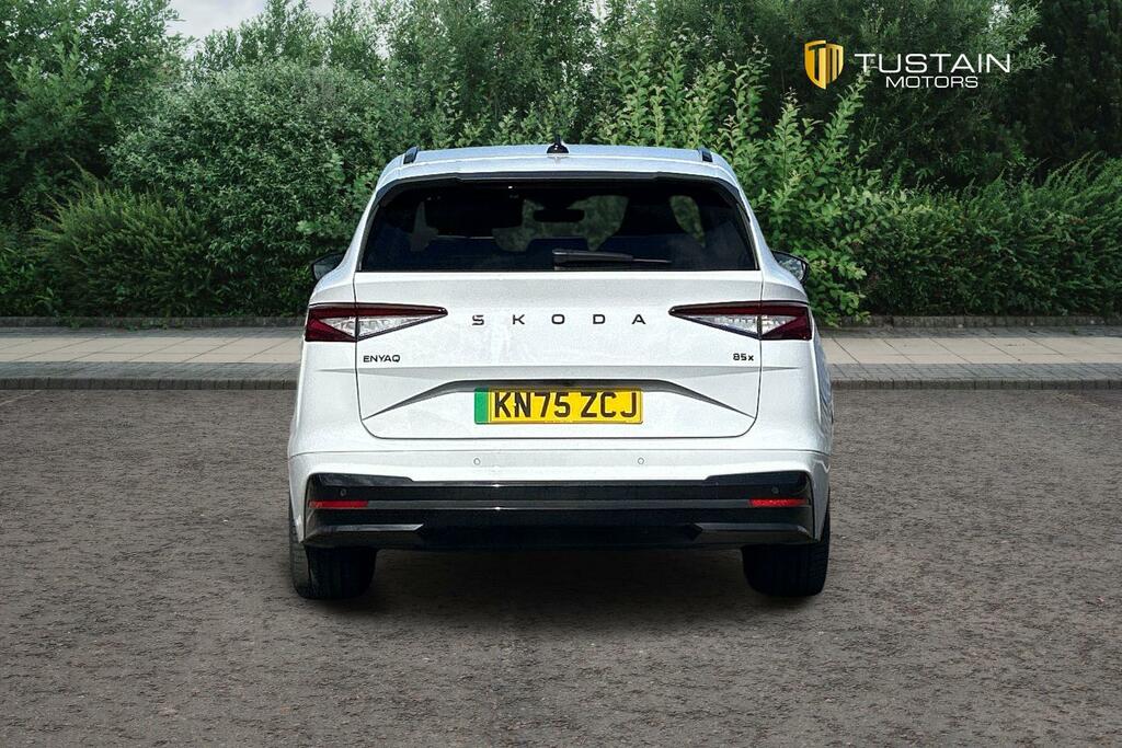 Skoda ENYAQ Iv E 265Ps 80X Sportline 82 Kwh Awd Blue #3
