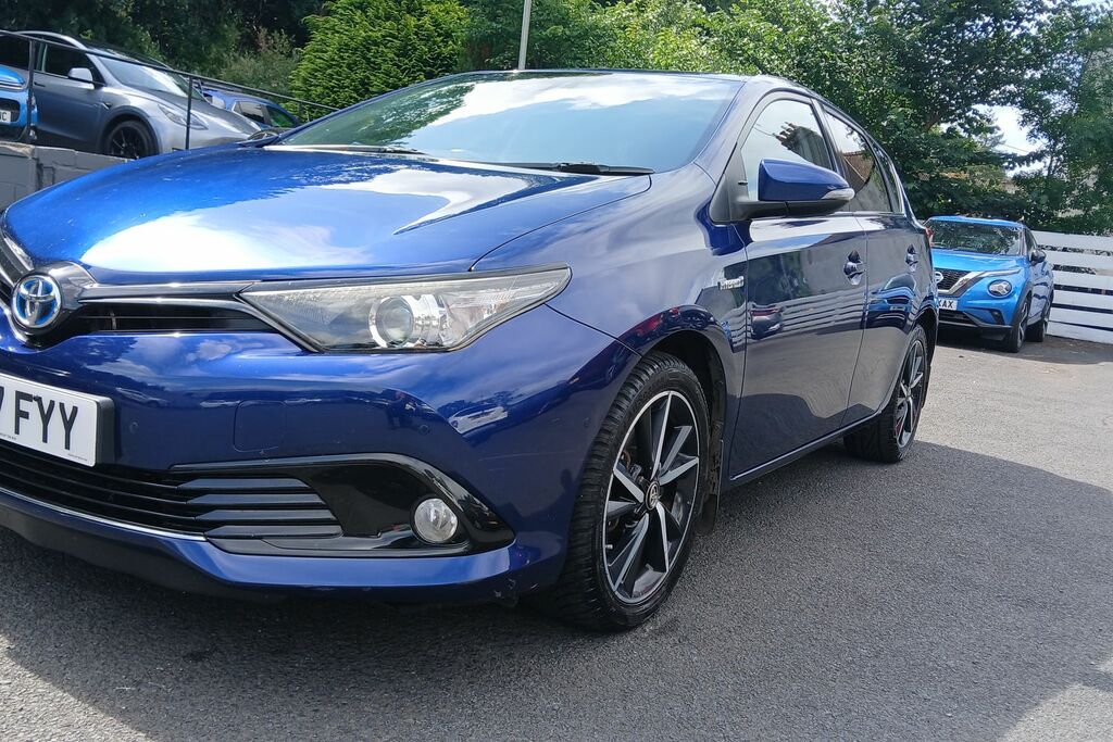 Toyota Auris 1.8 Hybrid Excel Tss Cvt Leather Blue #19