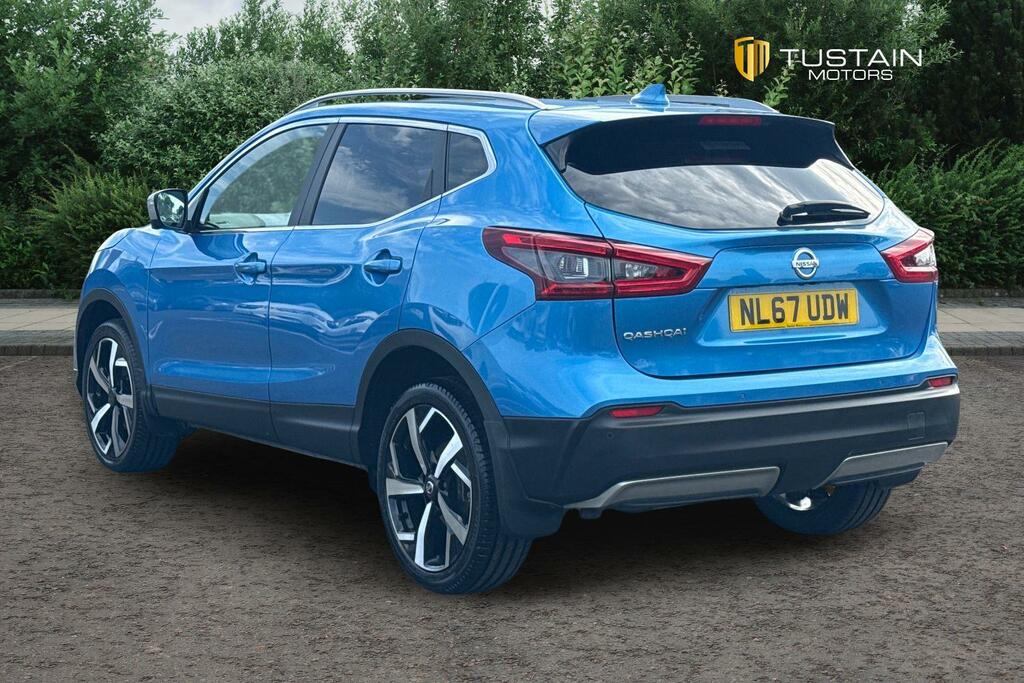 Nissan Qashqai Nissan Qashqai 1.6 Dig T Tekna Plus Suv Pet... NL67UDW Blue #4