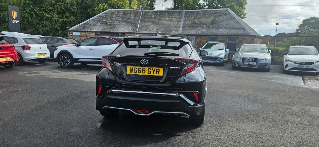 Toyota C-Hr 1.8 Vvt-h Excel Cvt Euro 6 Ss White #4