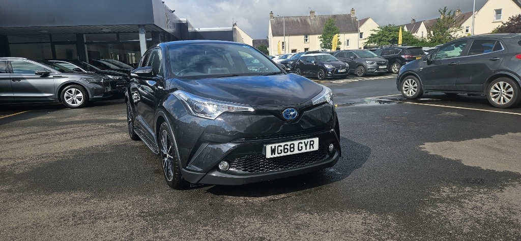 Toyota C-Hr 1.8 Vvt-h Excel Cvt Euro 6 Ss White #5