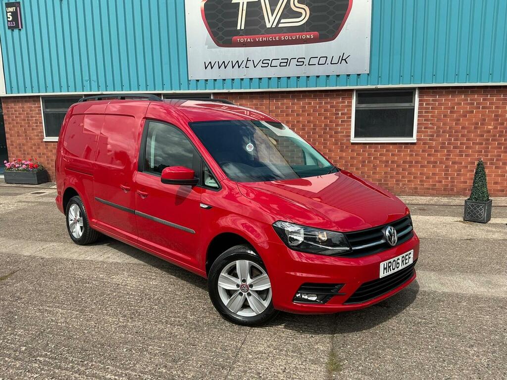 Volkswagen Caddy Maxi 1.4 Tsi C20 Bluemotion Tech Highline Dsg Lwb Euro Red #2