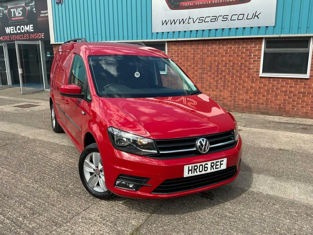 Volkswagen Caddy Maxi 1.4 Tsi C20 Bluemotion Tech Highline Dsg Lwb Euro Red #3
