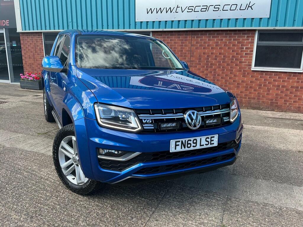 Volkswagen Amarok 3.0 Tdi V6 Highline 4Motion Euro 6 Ss Blue #3