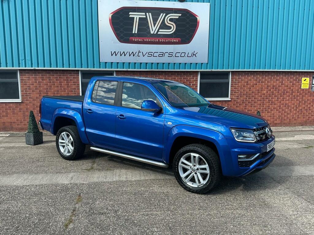 Volkswagen Amarok 3.0 Tdi V6 Highline 4Motion Euro 6 Ss Blue #4