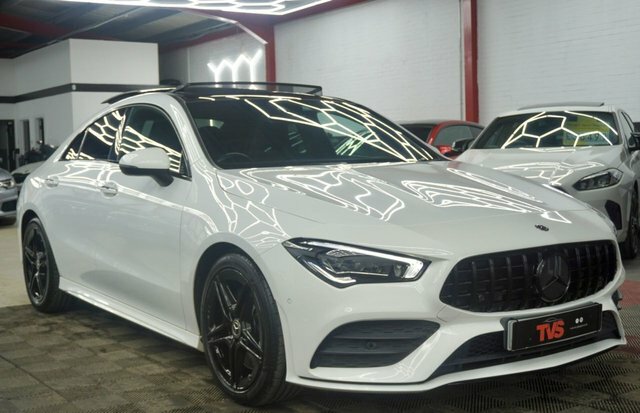 Mercedes-Benz CLA Class 2.0 Cla220 Amg Line Premium Plus Coupe Petro White #5