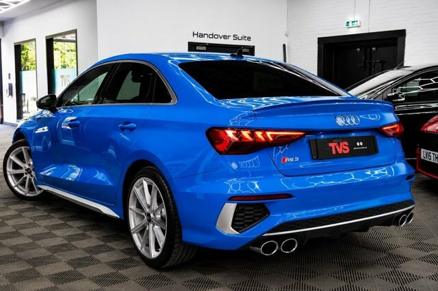 Audi S3 2.0 Tfsi Saloon S Tronic Quattro Euro 6 SM21CKJ Blue #3